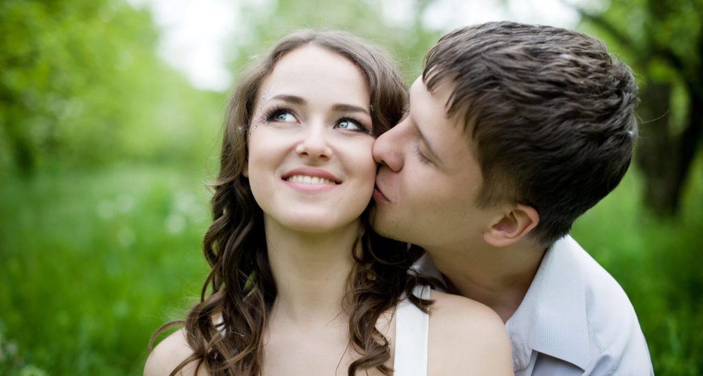 Поцелуй в щеку